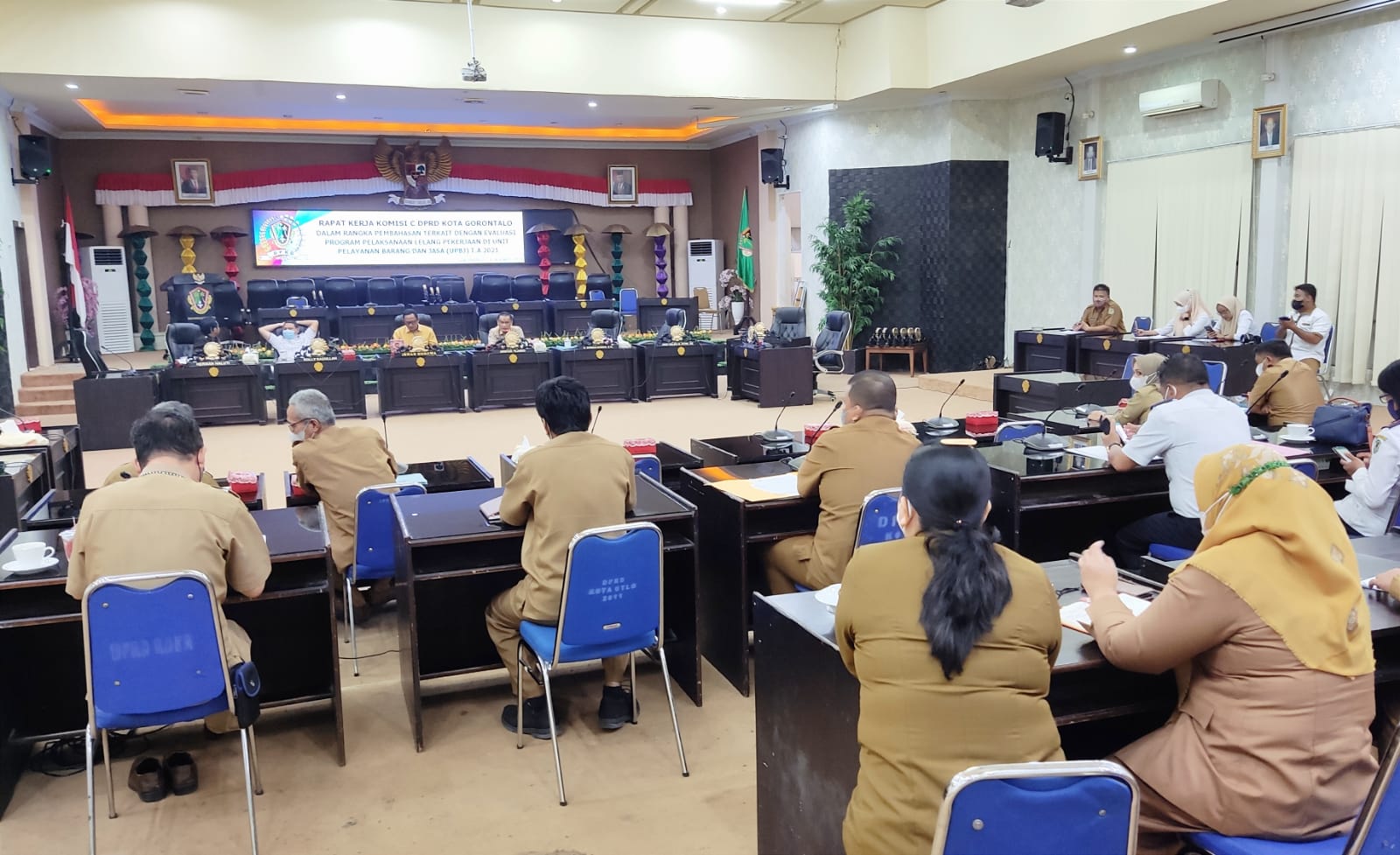 DPRD Kota Gorontalo Evaluasi Pelaksanaan Pekerjaan Di UPBJ