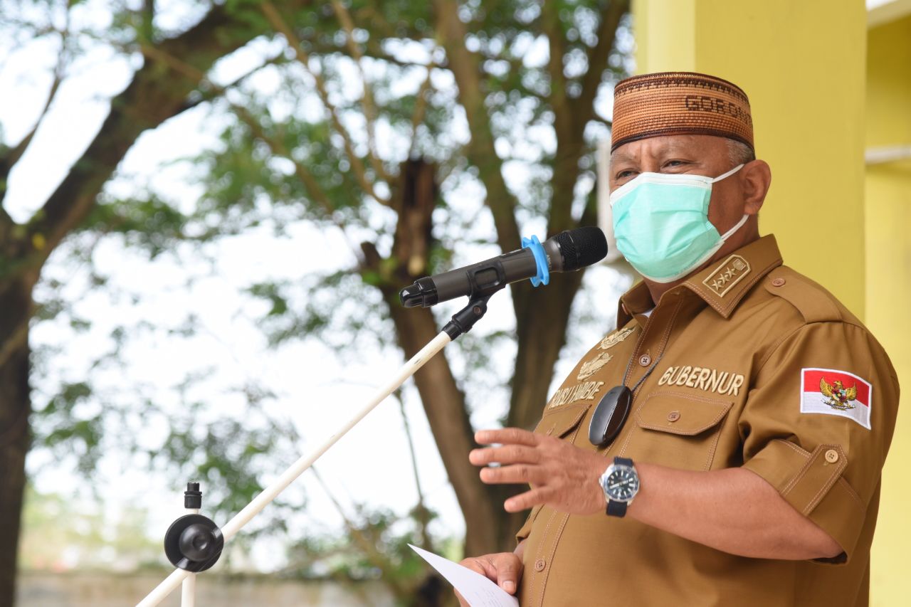 Gubernur Gorontalo marah dapati Kondisi kantor BPBLP Paguat terbengkalai