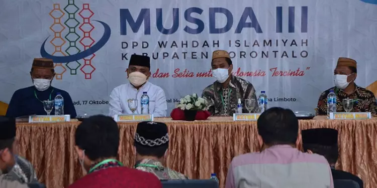Hendra Hemeto berharap Wahdah Islamiah bisa bersinergi dengan Pemkab Gorontalo