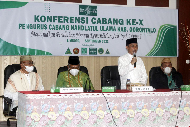 Bupati Gorontalo: NU sangat berkontribusi bagi pembangunan Daerah