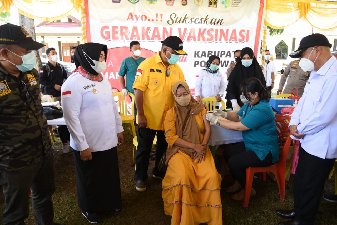 Gubernur Gorontalo Apresiasi Pemkab Pohuwato Sehari dapat 1000 Vaksin
