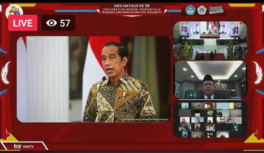 Presiden Jokowi Dorong UNG Terus Ciptakan Terobosan