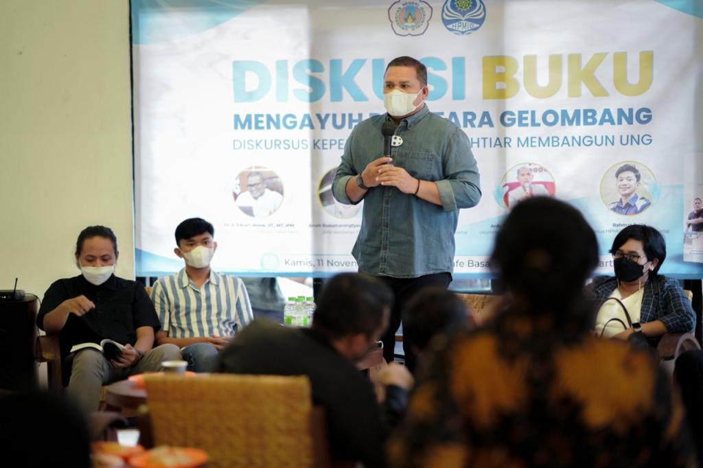 HPMIG Yogyakarta apresiasi buku tentang perjalanan rektor UNG