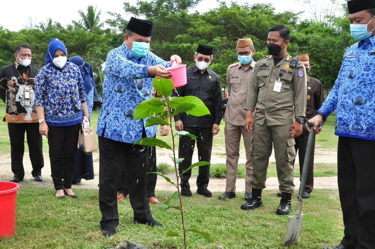 Peringati Hari Guru Nasional  Ribuan Guru Gorontalo Tanam 10 Ribu Pohon