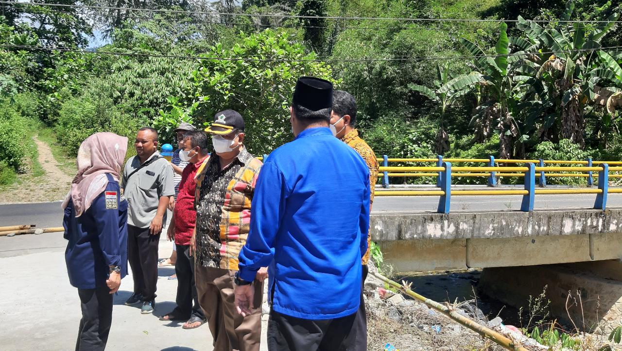 Tinjau Jembatan Lombongo, Komisi III DPRD Provinsi Gorontalo Berikan Rekomendasi Perbaikan