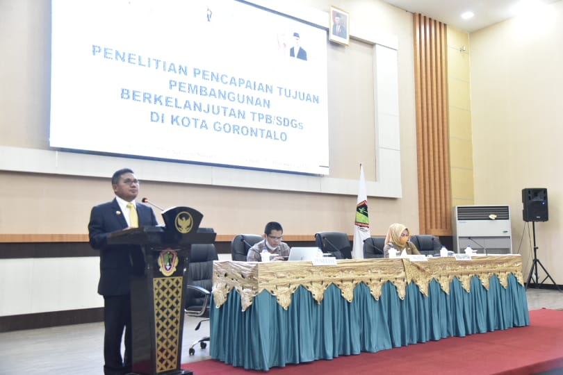 Marten Taha : Pencapaian Target SDGs di Kota Gorontalo Butuh Komitmen Semua Pihak