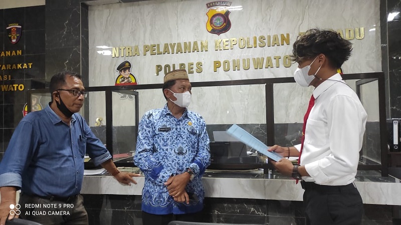 Indomaret Pohuwato dilaporkan ke Polres