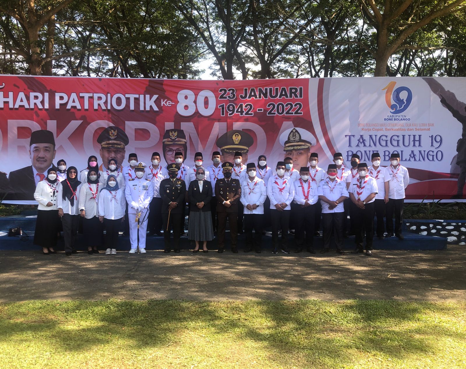 Patriotik 23 Januari, Merlan Ajak Generasi Muda Bangun Bone Bolango