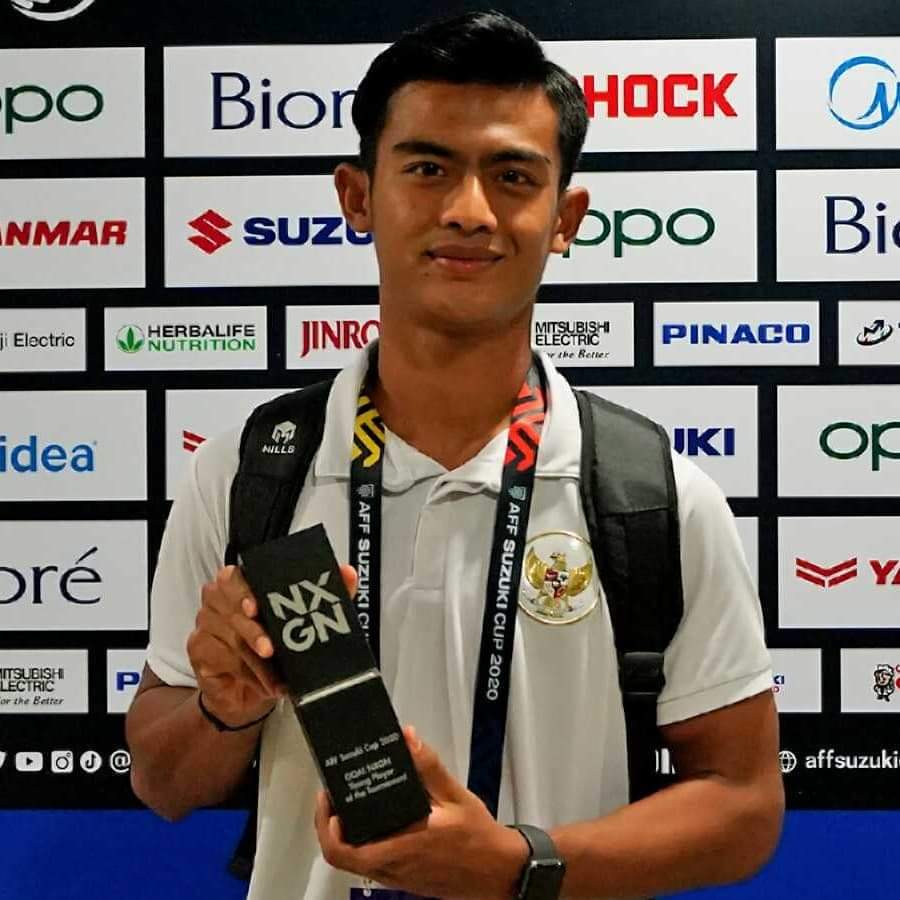 Pratama Arhan Dapat Penghargaan Pemain Muda Terbaik Di Piala AFF 2020