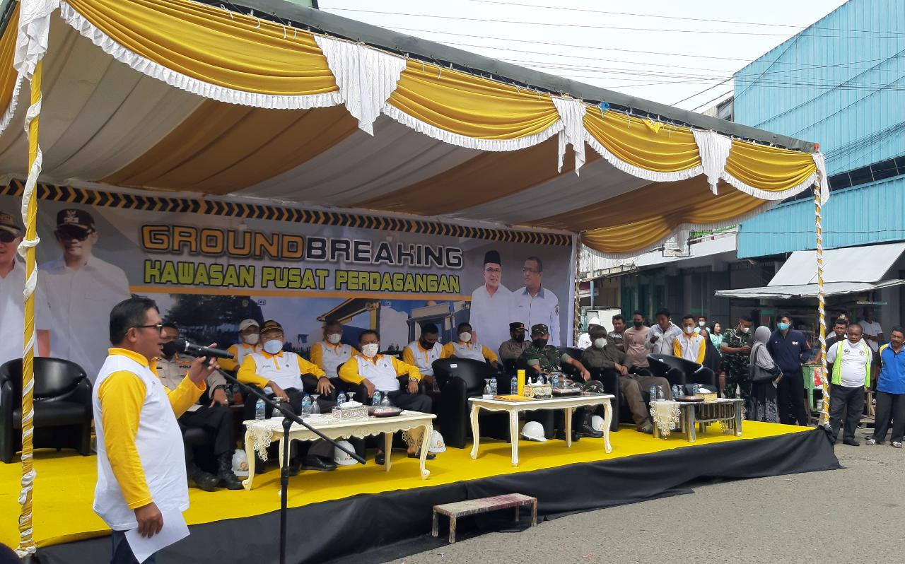 Marten Taha Paparkan Manfaat Revitalisasi Pusat Perdagangan Bagi Warga Kota Gorontalo