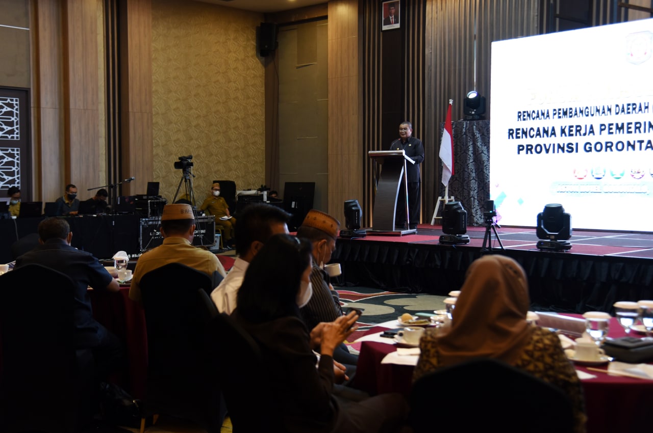 BAPPPEDA Provinsi Gorontalo Gelar Forum Konsultasi Publik RPD dan RKPD