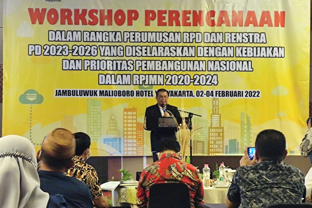 Pemerintah Provinsi Gorontalo Gelar Workshop Perumusan RPD dan Renstra PD