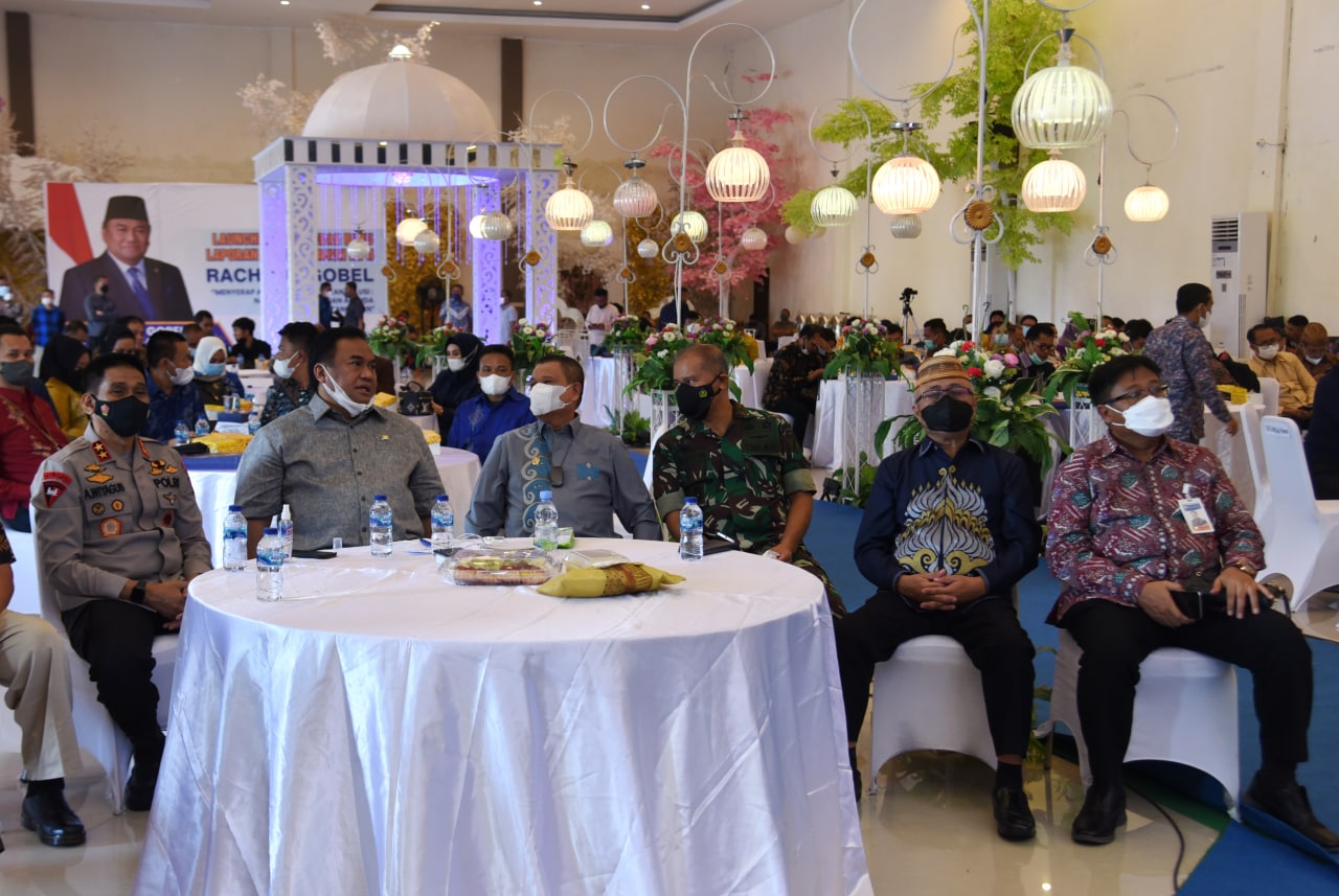 Wakil Gubernur Gorontalo Hadiri Peluncuran Buku “Menyerap Aspirasi Menciptakan Solusi”