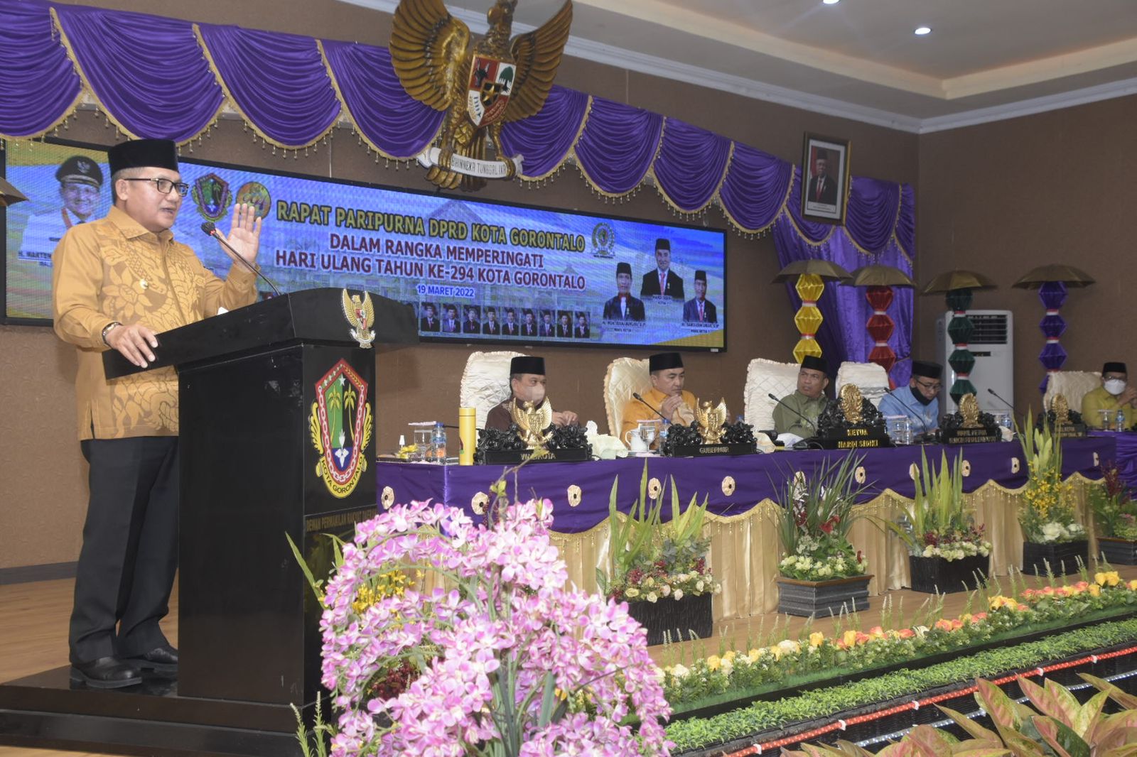 Marten Taha Paparkan Kemajuan Kota Gorontalo di Momen Hari Ulang Tahun Kota Gorontalo ke-294