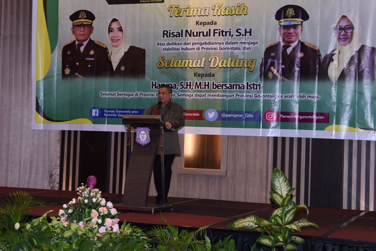 Pemerintah Provinsi Gelar Pengantar Tugas Kajati Gorontalo