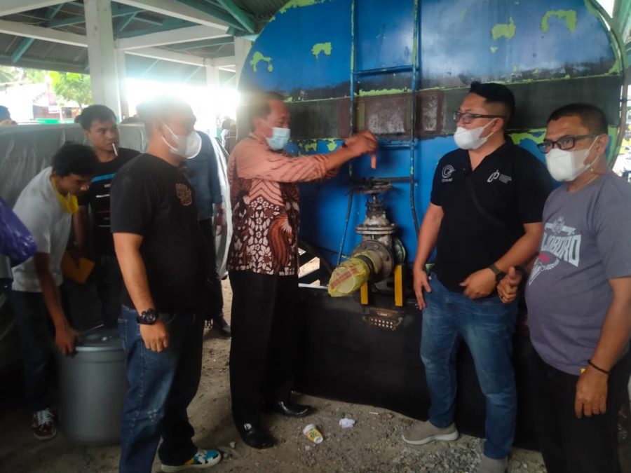 Boalemo dan Pohuwato Terima 20.000 Liter Minyak Goreng Curah