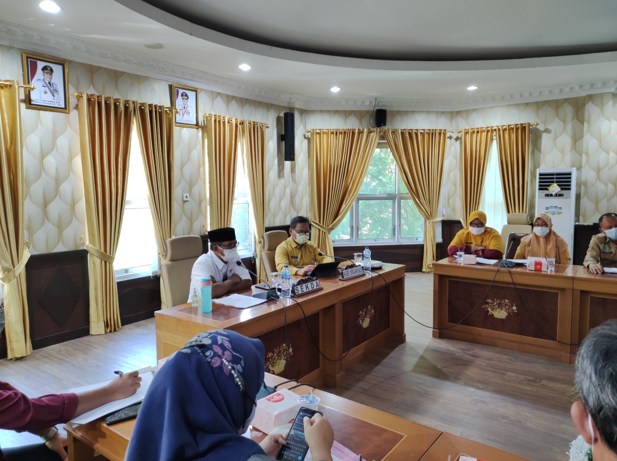 Pemerintah Provinsi Lakukan Penyusunan Struktur Organisasi dan Tata Kerja OPD Gorontalo