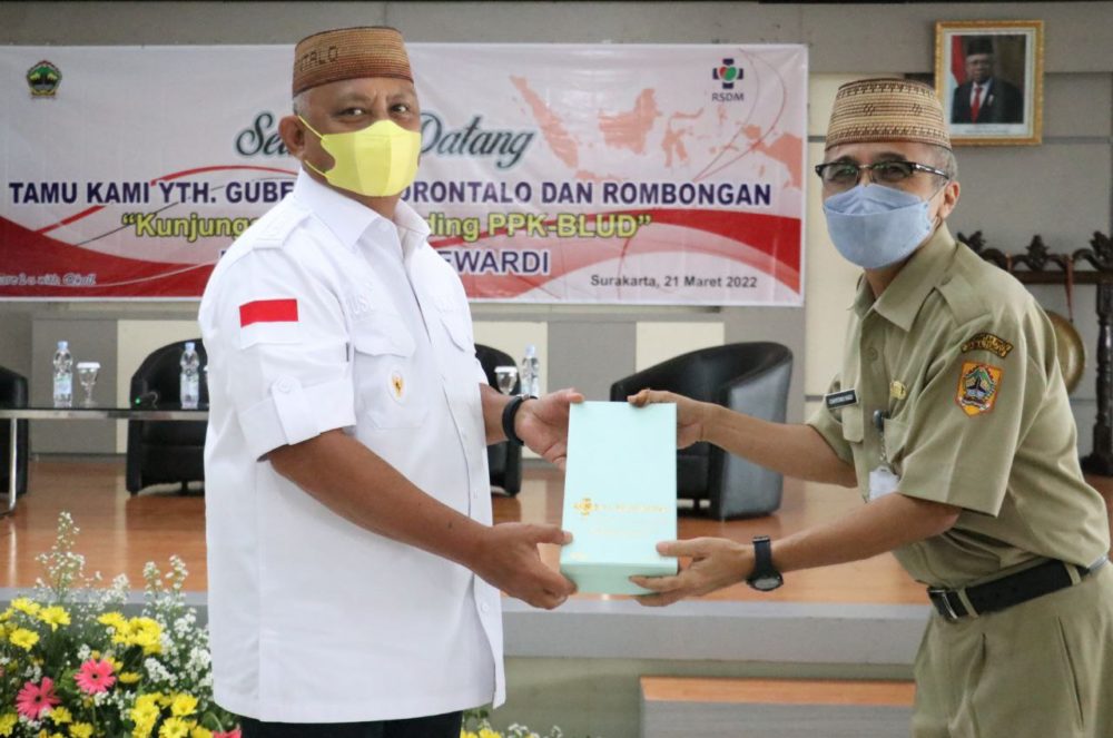Pemerintah Provinsi Gorontalo Belajar Pengelolaan BLUD di RS Moewardi Surakarta