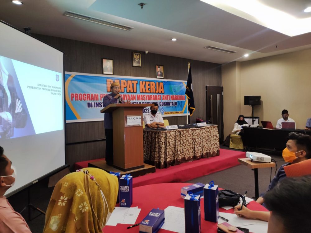 Sekda Provinsi Gorontalo Sampaikan Strategi dan Dukungan Pemprov dalam Program P4GN