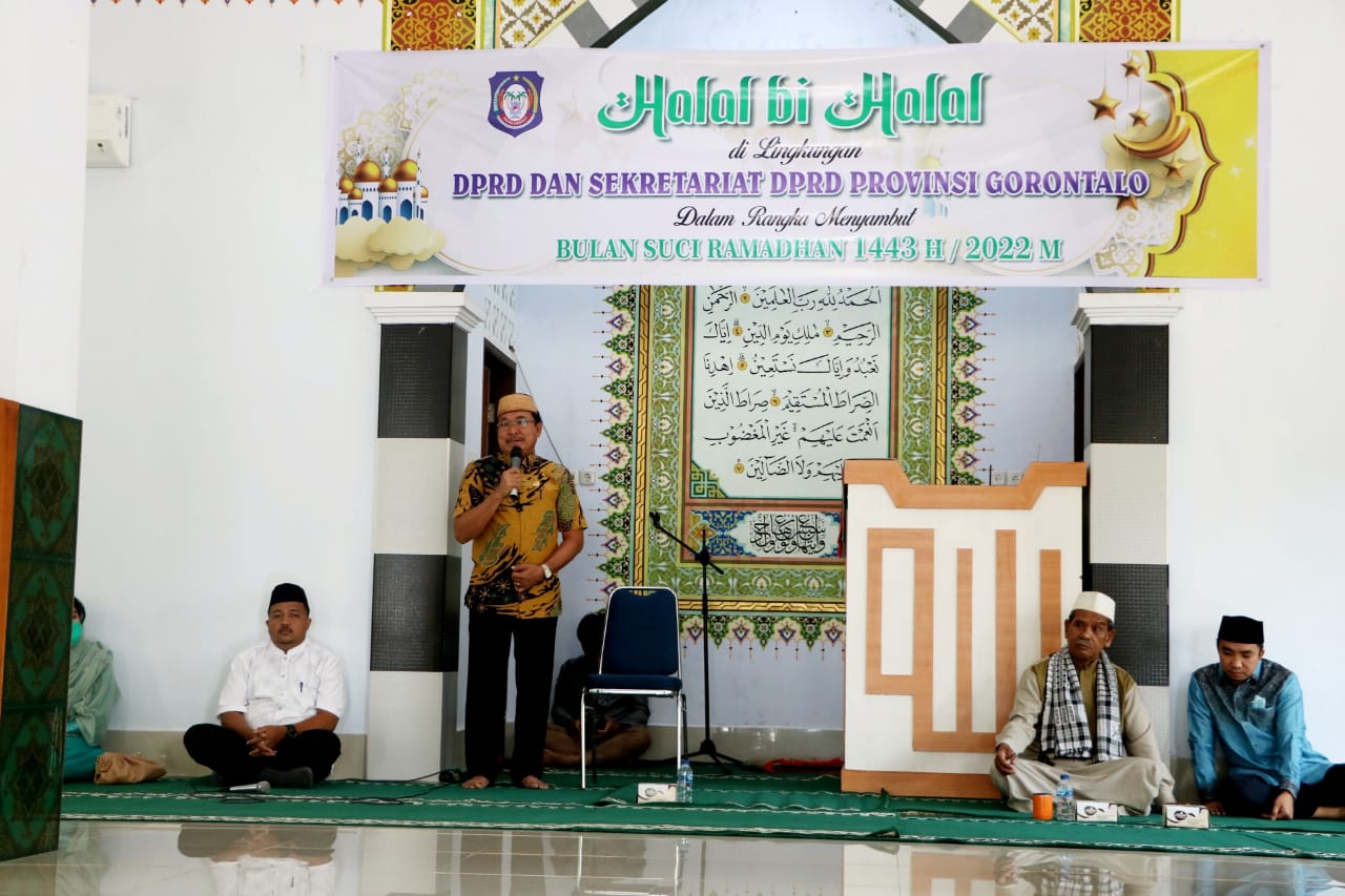 Sambut Ramadan 1443, Sekretariat DPRD Provinsi Gorontalo Gelar Halal Bi Halal