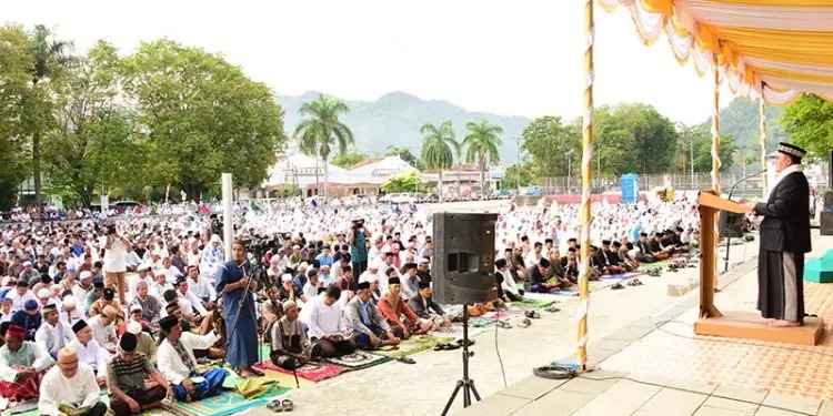 Wali Kota : Salat Idul Fitri Berjamaah di Lapangan Kota Gorontalo Boleh, Asal Taat Protkes