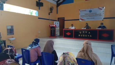 BNNP Gorontalo Laksanakan Tahap II Fasilitas Keluarga Berbasis Sumber Daya Pembangunan Desa