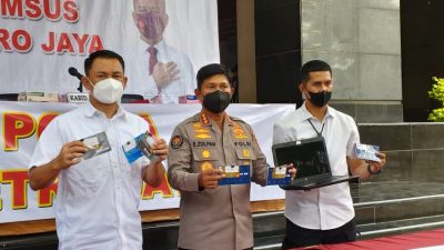 Ditreskrimsus Metro Jaya Ungkap Penipuan Melalui Media Elektronik