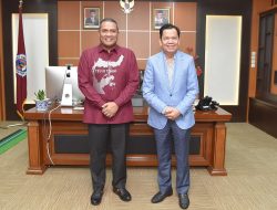 Duta Besar Indonesia Temui Rektor UNG Bahas Kerjasama Bidang Pendidikan