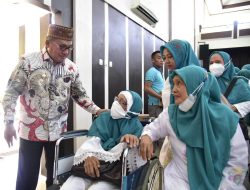 156 Calon Jamaah Haji Asal Kota Gorontalo Ikuti Doa Pemberangkatan Bersama Wali Kota Marten Taha
