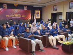 Sekretariat KPU Provinsi Gorontalo Ikut Peluncuran Tahapan Pemilu secara Virtual