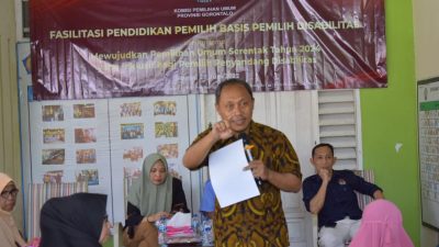 KPU Provinsi Gorontalo Wujudkan Pemilu yang Inklusif Bagi Penyandang Disabilitas