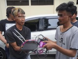 Resmob Polda Gorontalo tangkap Spesialis Pencurian Barang Elektronik