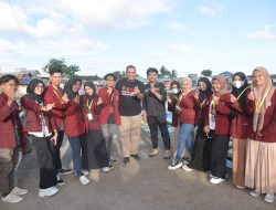 Kunjungi Mahasiswa KKN di Kabupaten Boalemo, Begini Pesan Rektor Eduart Wolok