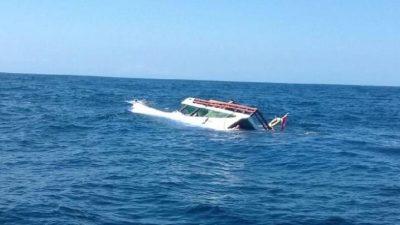 kapal tenggelam di perairan Halmahera