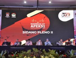 Marten Taha Sampaikan Rekomendasi di Rakernas APEKSI ke- XV Tahun 2022, Diantaranya Terkait Pembangunan Kolaboratif