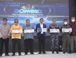 Apresiasi Festival Domino, Wali Kota Gorontalo Dorong Masyarakat Lakukan Pembayaran Non Tunai