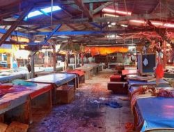 Pasca Relokasi, Pasar Ikan Kotamobagu Sepi Tak Ada Aktivitas