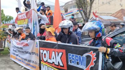 Organisasi Buruh di Gorontalo Tolak Kenaikan BBM