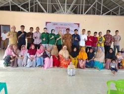Tim Gerakan Nasional Revolusi Mental UNG Gelar Program Aksi Nyata Cerdas dan Praktis di Desa Bajo