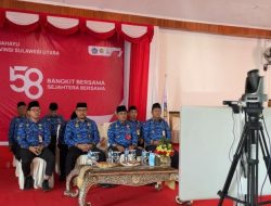 Pemkot Kotamobagu Ikuti Upacara HUT ke-58 Sulut Secara Virtual