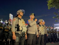 Lewati batas Waktu, Polisi Bubarkan Massa Aksi Tolak BBM Naik di Gorontalo