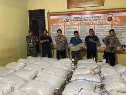 Polsek Popayato Barat Berhasil Gagalkan Penyelundupan 7.200 Liter Miras