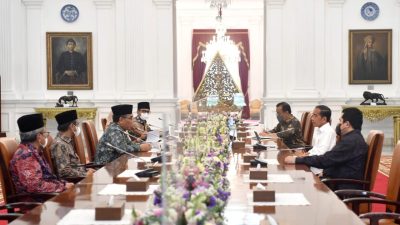 Presiden Bersama PBNU Bahas Persiapan Religion 20 di Bali