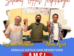 Terpilih Aklamasi, Verrianto Madjowa Pimpin AMSI Gorontalo Periode 2022-2025