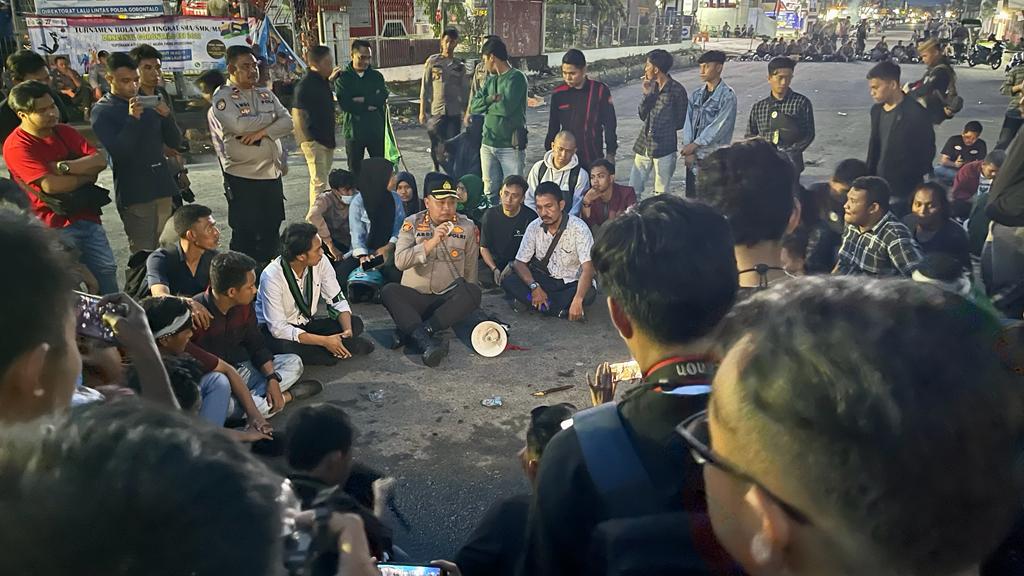 Demo Tolak BBM di Gorontalo