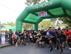 Tatong Bara Lepas Peserta Lomba Lari 5-10 Km Kodim 1303 Bolmong