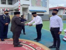 Wawali Nayodo Serahkan SK Remisi bagi Warga Binaan Rutan Kelas IIB Kotamobagu