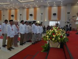 Sekretaris Jenderal Ahmad Muzani Melantik Pengurus Partai Gerindra DPD dan DPC Provinsi Gorontalo, Ini Pesannya