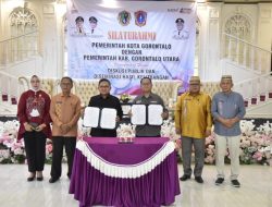 Jalin Silaturahim, Pemkot Gorontalo dan Pemkab Gorut Gelar Diskusi Publik dan Desiminasi Penelitian Pengembangan