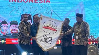 Rektor UNG Dikukuhkan Sebagai Wakil Ketua Forum Rektor Indonesia